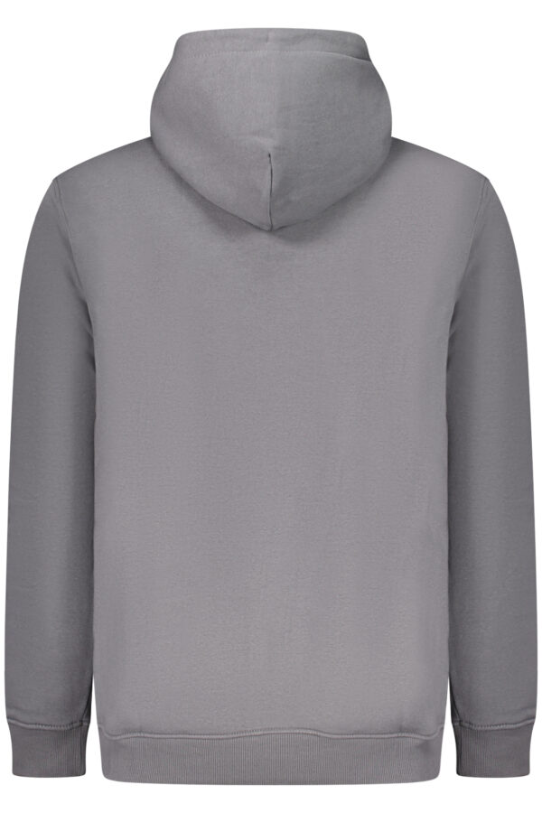 TOMMY HILFIGER FELPA SENZA ZIP UOMO GRIGIO - immagine 2
