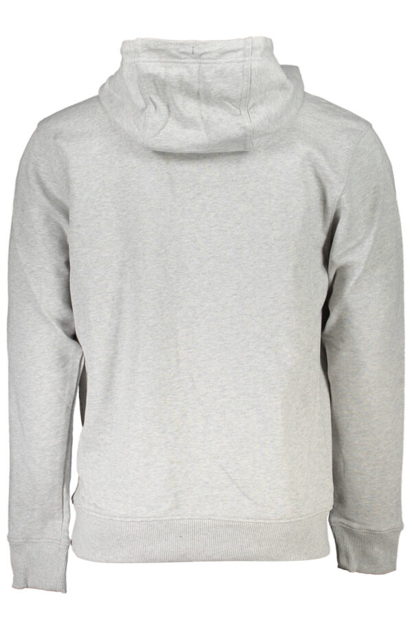 TOMMY HILFIGER FELPA SENZA ZIP UOMO GRIGIO - immagine 2