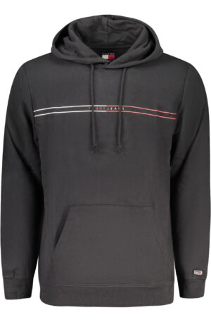 TOMMY HILFIGER FELPA SENZA ZIP UOMO NERO