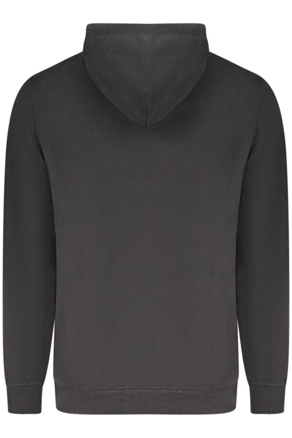 TOMMY HILFIGER FELPA SENZA ZIP UOMO NERO - immagine 2