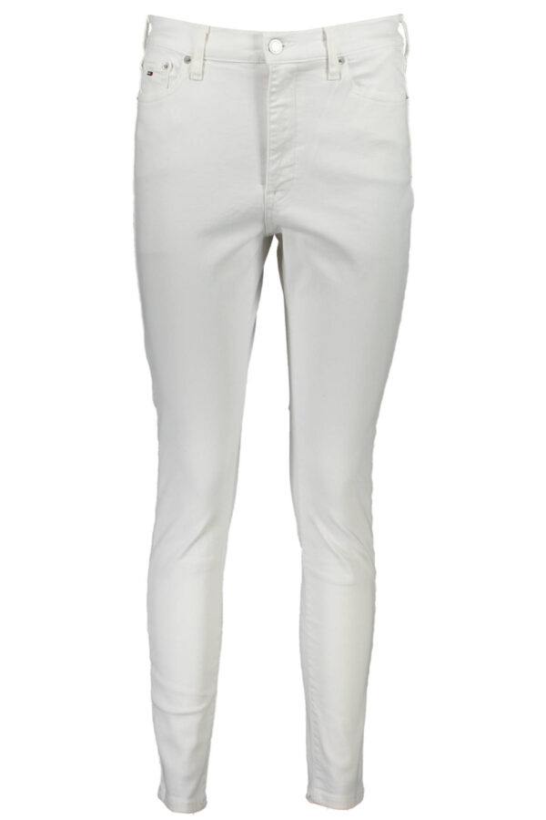 TOMMY HILFIGER JEANS DENIM DONNA BIANCO