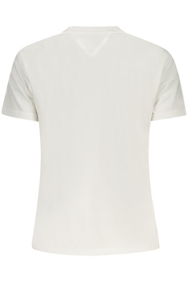 TOMMY HILFIGER T-SHIRT MANICHE CORTE DONNA BEIGE - immagine 2