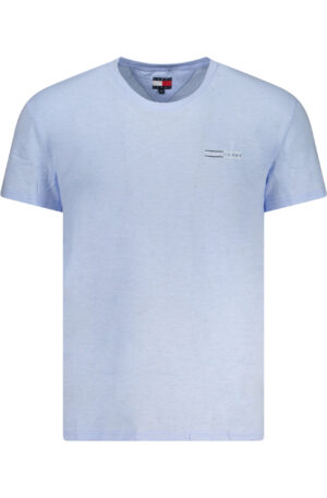 TOMMY HILFIGER T-SHIRT MANICHE CORTE UOMO AZZURRO