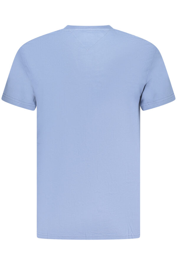 TOMMY HILFIGER T-SHIRT MANICHE CORTE UOMO AZZURRO - immagine 2