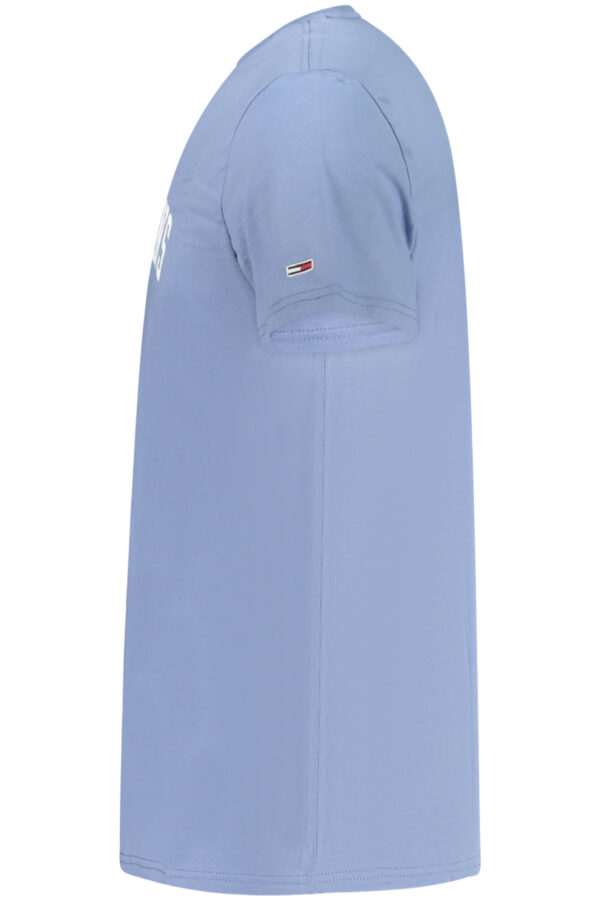 TOMMY HILFIGER T-SHIRT MANICHE CORTE UOMO AZZURRO - immagine 3