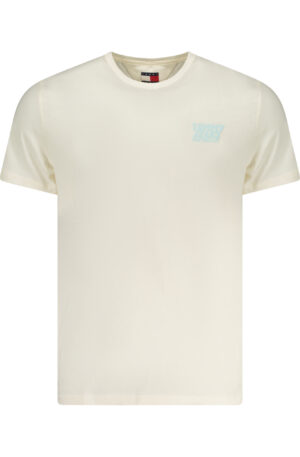 TOMMY HILFIGER T-SHIRT MANICHE CORTE UOMO BEIGE