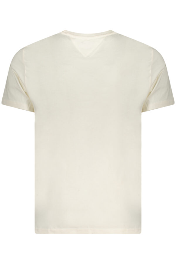 TOMMY HILFIGER T-SHIRT MANICHE CORTE UOMO BEIGE - immagine 2