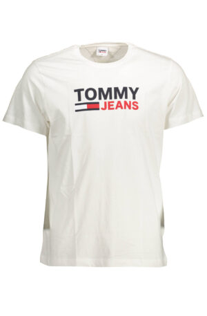 TOMMY HILFIGER T-SHIRT MANICHE CORTE UOMO BIANCO