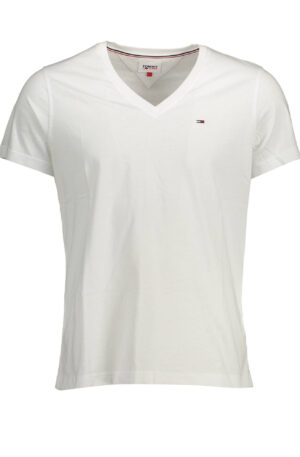 TOMMY HILFIGER T-SHIRT MANICHE CORTE UOMO BIANCO