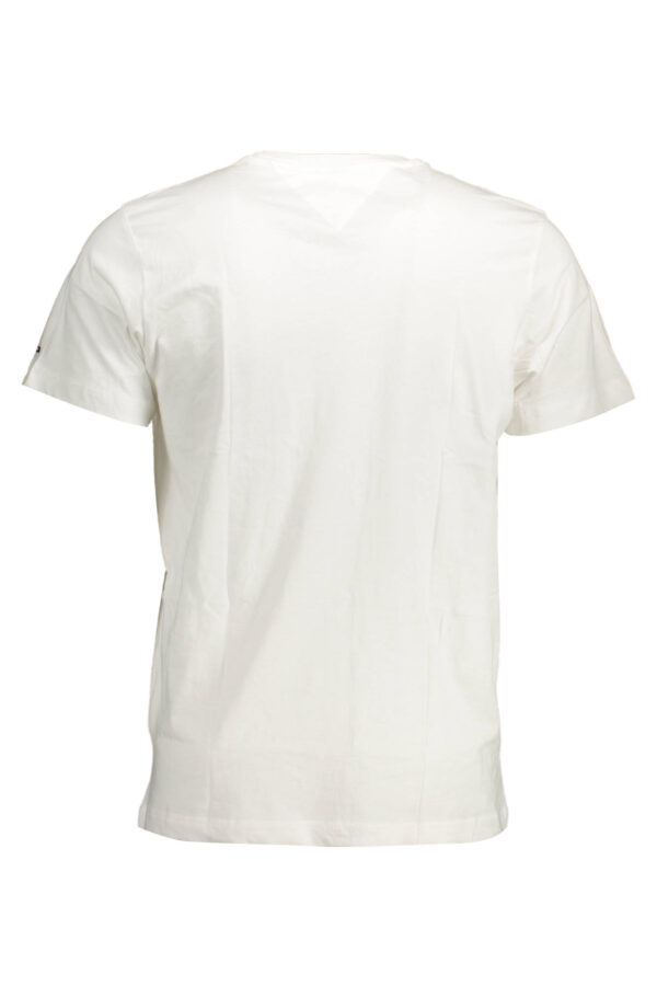 TOMMY HILFIGER T-SHIRT MANICHE CORTE UOMO BIANCO - immagine 2