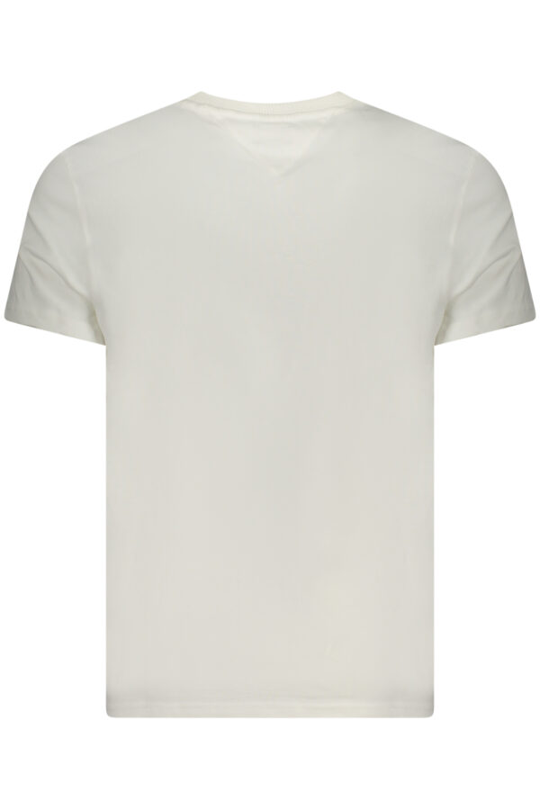 TOMMY HILFIGER T-SHIRT MANICHE CORTE UOMO BIANCO - immagine 2