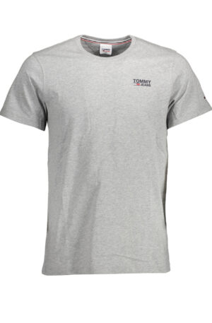 TOMMY HILFIGER T-SHIRT MANICHE CORTE UOMO GRIGIO