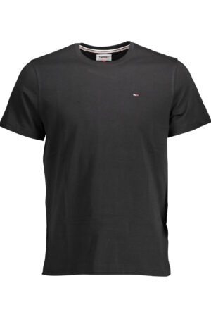 TOMMY HILFIGER T-SHIRT MANICHE CORTE UOMO NERO