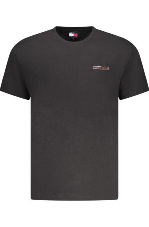 TOMMY HILFIGER T-SHIRT MANICHE CORTE UOMO NERO