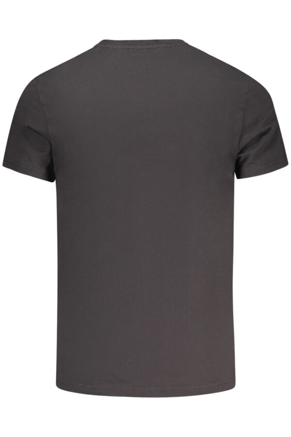 TOMMY HILFIGER T-SHIRT MANICHE CORTE UOMO NERO - immagine 2