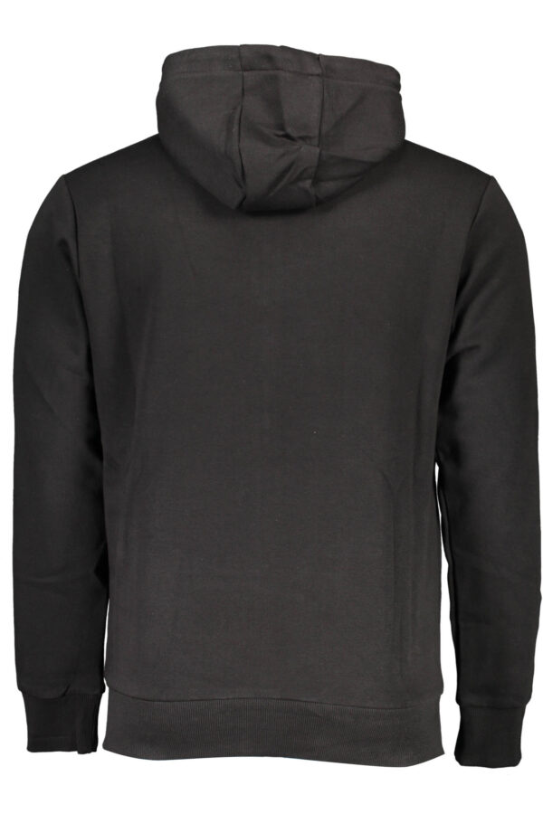U.S. GRAND POLO FELPA CON ZIP UOMO NERO - immagine 2