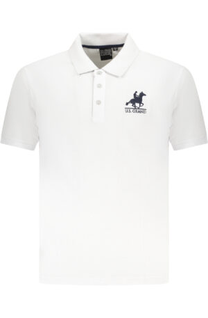 U.S. GRAND POLO POLO MANICHE CORTE UOMO BIANCO