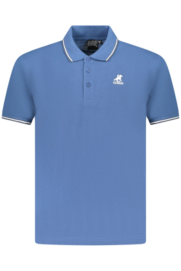 U.S. GRAND POLO POLO MANICHE CORTE UOMO BLU