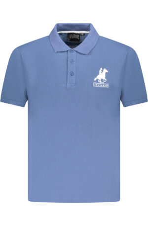 U.S. GRAND POLO POLO MANICHE CORTE UOMO BLU