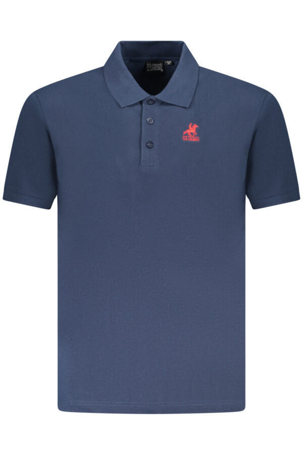 U.S. GRAND POLO POLO MANICHE CORTE UOMO BLU