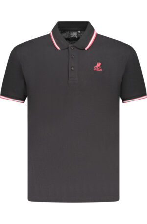 U.S. GRAND POLO POLO MANICHE CORTE UOMO NERO