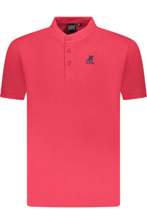 U.S. GRAND POLO POLO MANICHE CORTE UOMO ROSSO