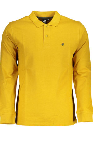 U.S. GRAND POLO POLO MANICHE LUNGHE UOMO GIALLO