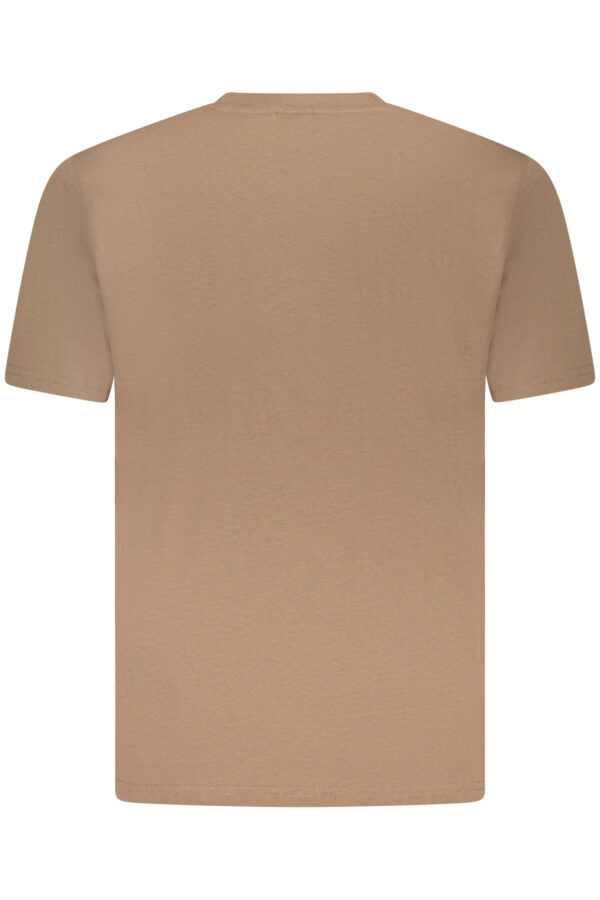 U.S. GRAND POLO T-SHIRT MANICHE CORTE UOMO MARRONE - immagine 2
