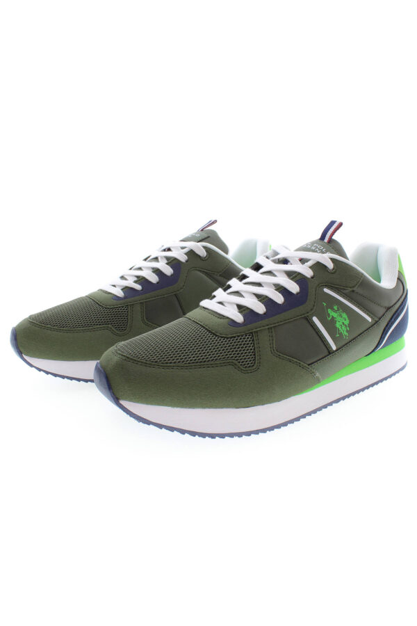 U.S. POLO BEST PRICE CALZATURA SPORTIVA UOMO VERDE - immagine 3