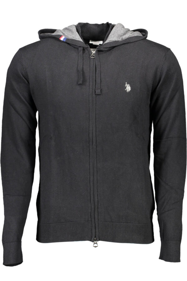 U.S. POLO CARDIGAN UOMO NERO