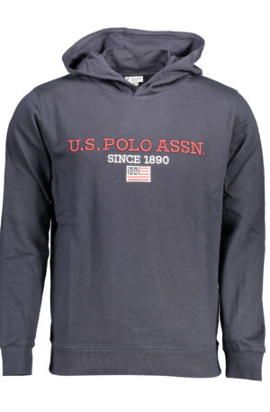 U.S. POLO FELPA SENZA ZIP UOMO BLU