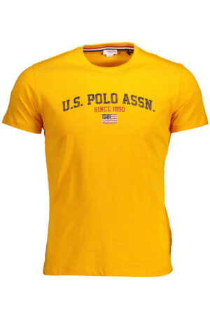 U.S. POLO T-SHIRT MANICHE CORTE UOMO ARANCIO