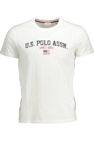 U.S. POLO T-SHIRT MANICHE CORTE UOMO BIANCO