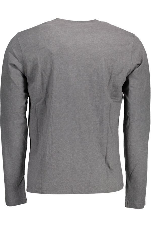 U.S. POLO T-SHIRT MANICHE LUNGHE UOMO GRIGIO - immagine 2