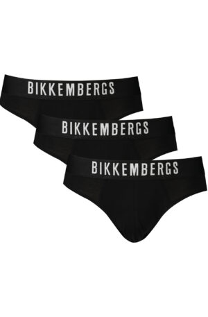 BIKKEMBERGS SLIP UOMO NERO