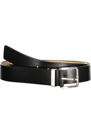 CALVIN KLEIN CINTURA IN PELLE UOMO NERO