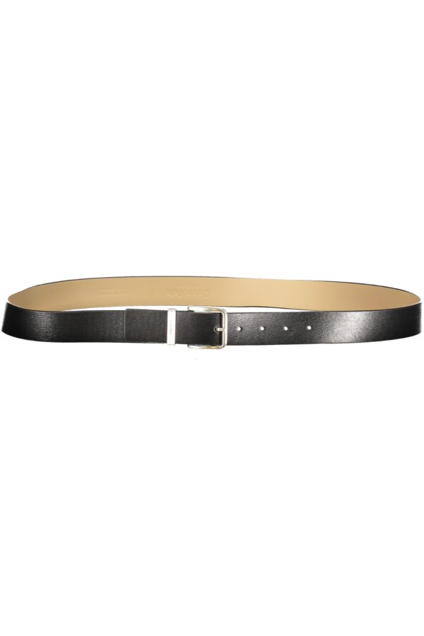 CALVIN KLEIN CINTURA IN PELLE UOMO NERO - immagine 2