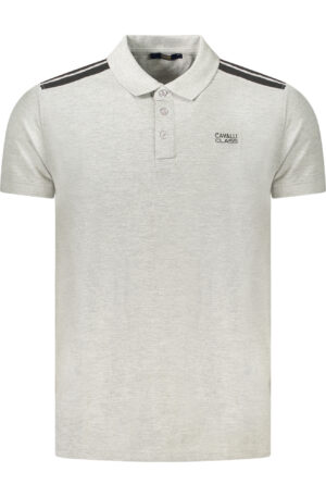 CAVALLI CLASS POLO MANICHE CORTE UOMO GRIGIO