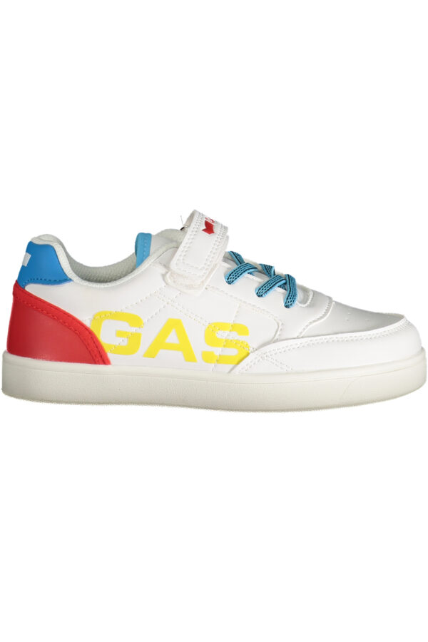GAS CALZATURA SPORTIVA BAMBINO BIANCO
