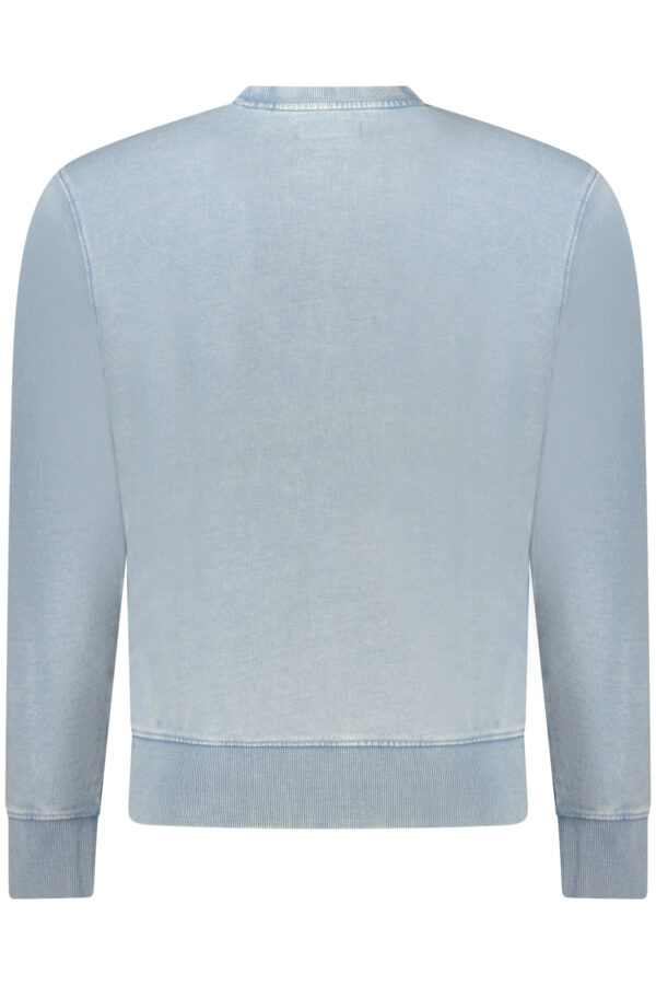 GUESS JEANS FELPA SENZA ZIP UOMO AZZURRO - immagine 2