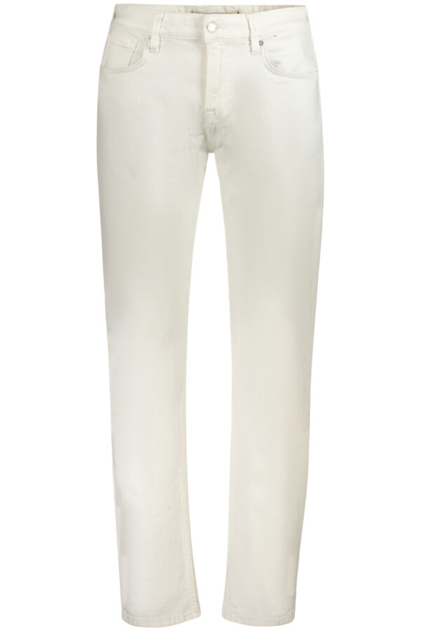 GUESS JEANS JEANS DENIM UOMO BIANCO