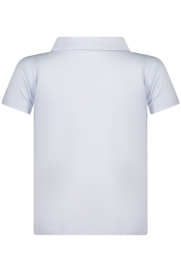 GUESS JEANS POLO MANICHE CORTE BAMBINO AZZURRO - immagine 2