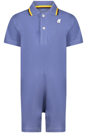 K-WAY BODY MANICHE CORTE BAMBINO BLU