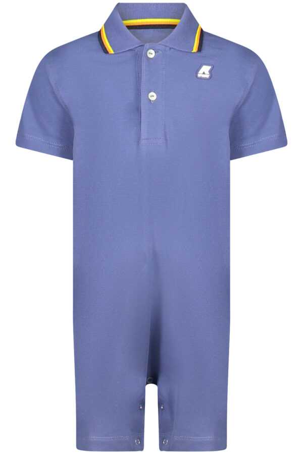 K-WAY BODY MANICHE CORTE BAMBINO BLU