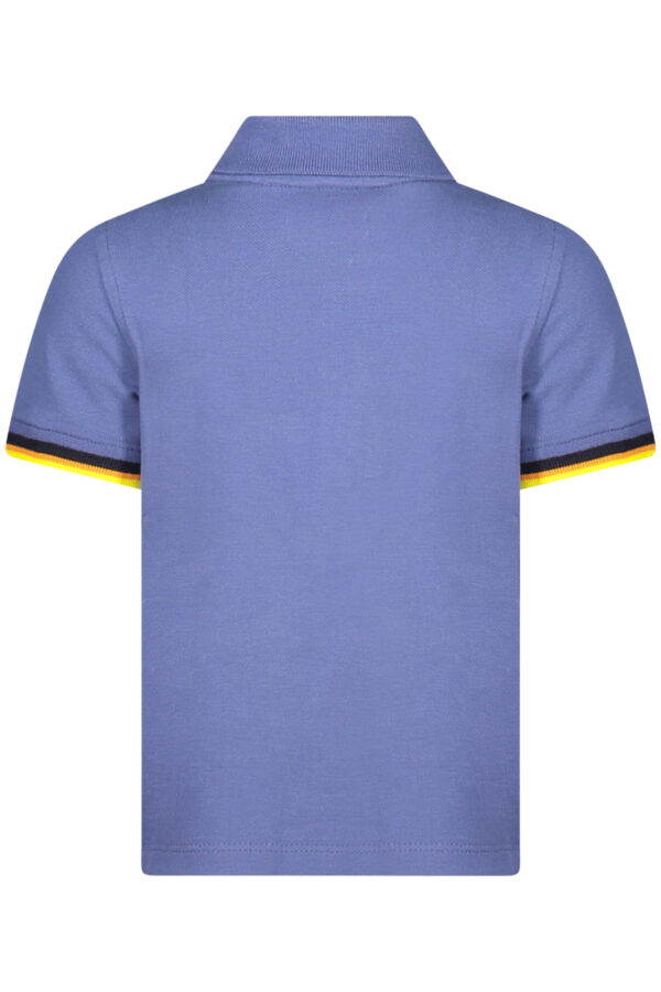 K-WAY POLO MANICHE CORTE BAMBINO BLU - immagine 2