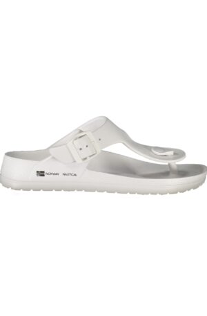 NORWAY 1963 CALZATURA CIABATTA DONNA BIANCO