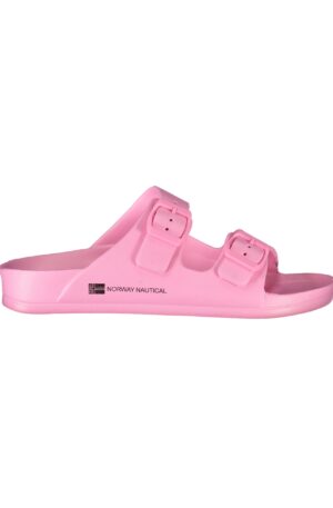NORWAY 1963 CALZATURA CIABATTA DONNA ROSA