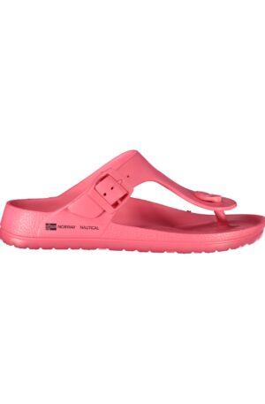 NORWAY 1963 CALZATURA CIABATTA DONNA ROSA