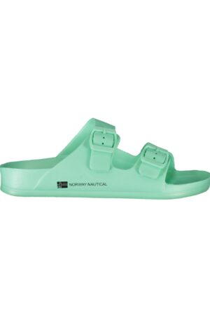 NORWAY 1963 CALZATURA CIABATTA DONNA VERDE