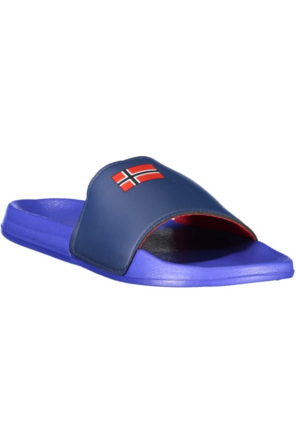 NORWAY 1963 CALZATURA CIABATTA UOMO BLU - immagine 2